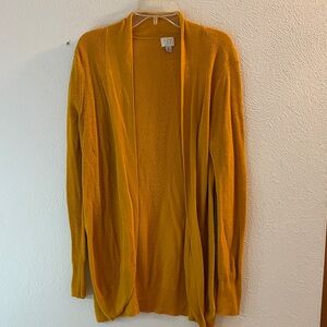 Women's Golden Yellow Cardigan